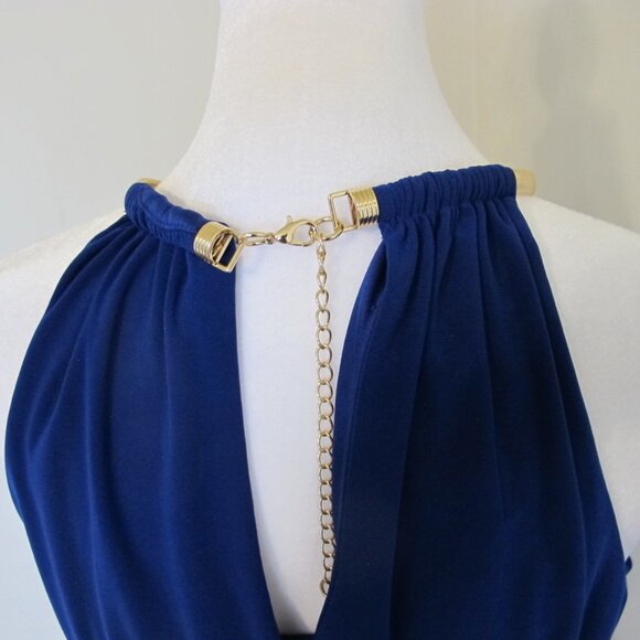 NWT Kensie Women's Sleeveless Blue Dress Size 6 NEW - Picture 5 of 5